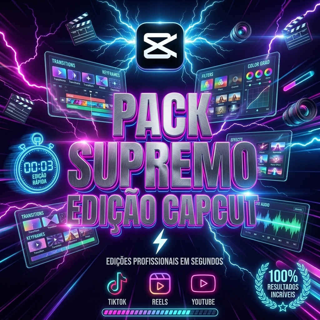 PACK SUPREMO DE EDIÇÃO CAPCUT